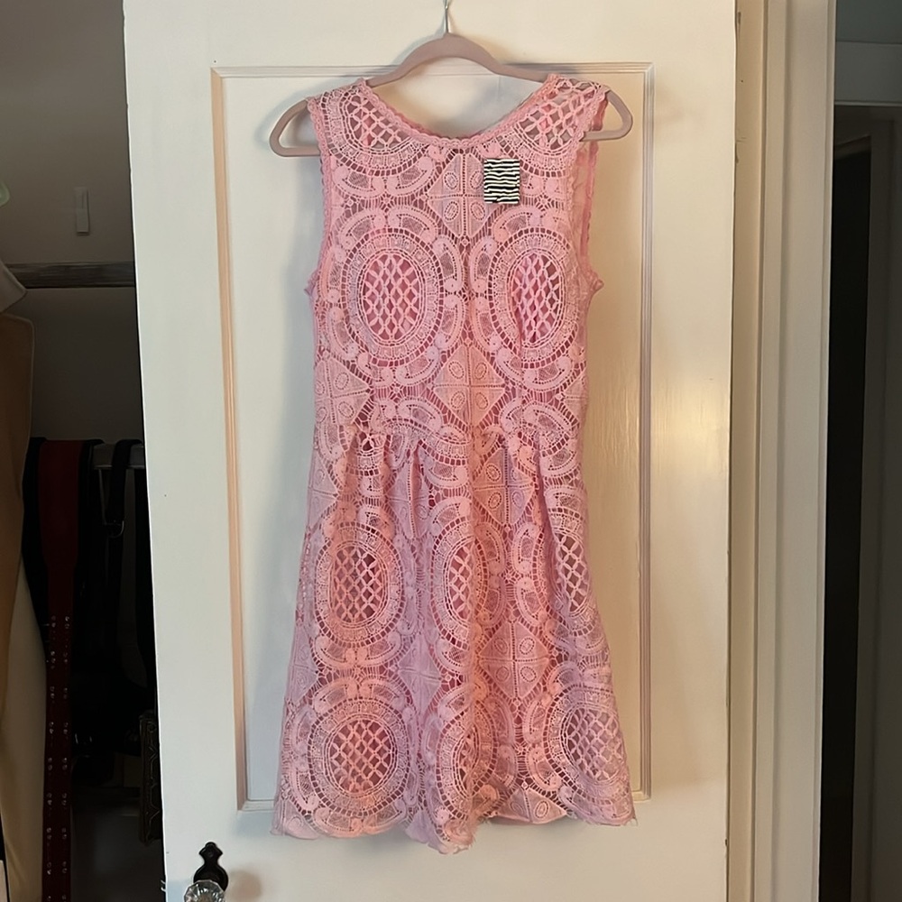 NWTS Kimchi Blue crochet dress link size Large